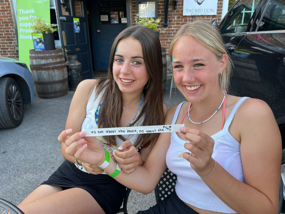 drkatedigby's tweet photo. @TomCruise Come and join us at The Red Lion Castle Eaton, just down the road from #RIAT2022 - some of your biggest fans are here! #airfest https://t.co/44DSD2yzCF