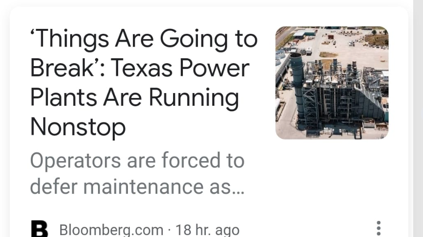 SeanPaige's tweet photo. Why all the panic about overworked power plants in #Texas? Can't you just switch on those trusty wind turbines, or tap into those acres &amp; acres of solar arrays, and have plenty of power to spare? 

The "renewables revolution" is a fraud

#greengridfailures @ERCOT_ISO #copolitics https://t.co/MBHxOZ2raV
