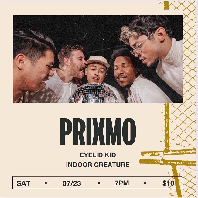 PrixmoOfficial's tweet photo. Our album cover art has been released! 

Also, announced our Album Release Party on IG! Can’t wait to share the stage with @IndoorCreature &amp; Eyelid Kid! Saturday night is gonna be special!✨

Stay tuned for more show details &amp; stream One Way Ticket coming out this Friday! 🫶🏽❤️‍🔥 https://t.co/H7cndQH30V