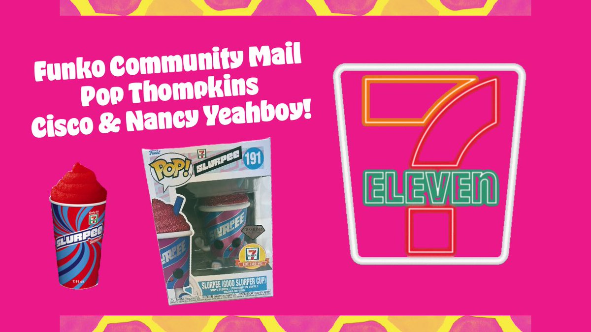 KristinaPhipps's tweet photo. Funko Community Mail | Funko Pop 7-11 Slurpee (Good Slurper Cup) Diamond https://t.co/xqxWg1pOko via @YouTube #funkopops #funkopopslurpee #funkopop711 #funkopopslurpeediamond #funkocommunity #funkoMail #unboxingfunko #711store #slurpee #funkocollector #toycollector https://t.co/XDVVaz1zme