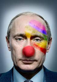 RolanfRoller's tweet photo. This picture of #Putin, published in the #NZZ on 9th of July, forced the #Swiss #Embacy of #Russia to protest. Why? Everyone knows, that in #Russia the #LGTBIQ Comunity is tracked by the #Regime. In my opinion it is an embellishment of #Putin's #pig_face https://t.co/aE0rt3Mvjs