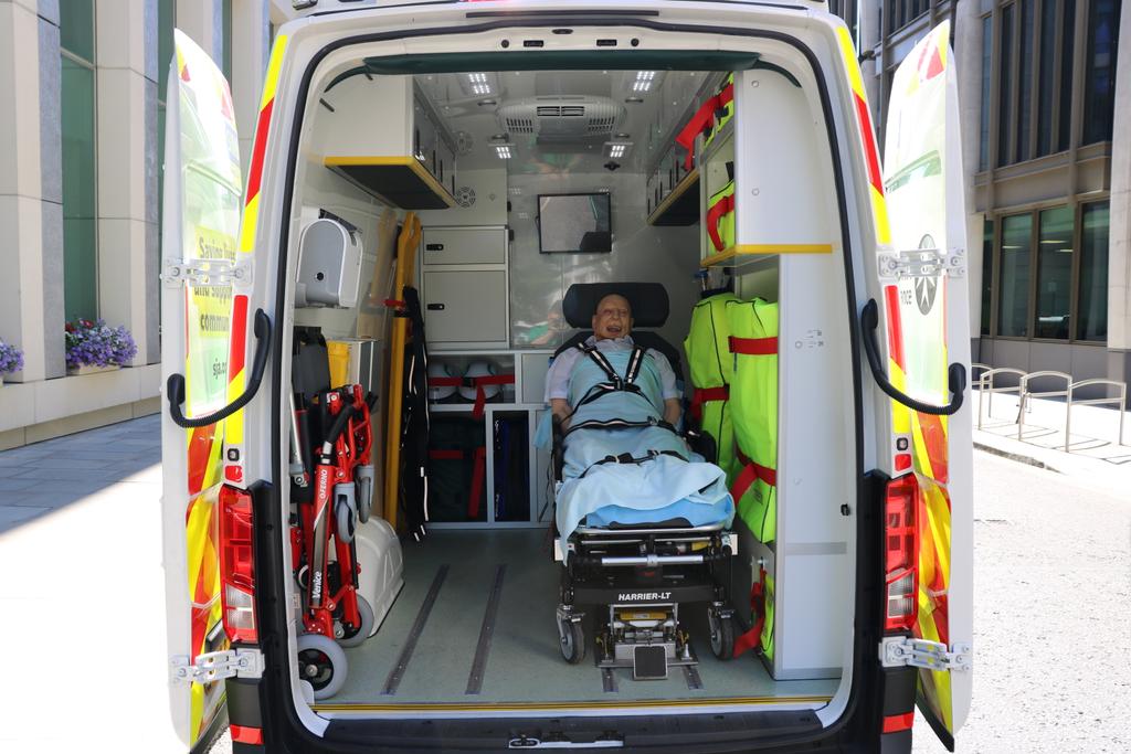 AlPurvisSJA's tweet photo. @makins_carl @stjohnambulance @SJAIntTraining @Carmen_Company @cityoflondon @stjacoo @GeorgeW24755023 A great day and yes I was interrogated by PC Tony Stamp from the Bill. https://t.co/Uc6UGQqAgg