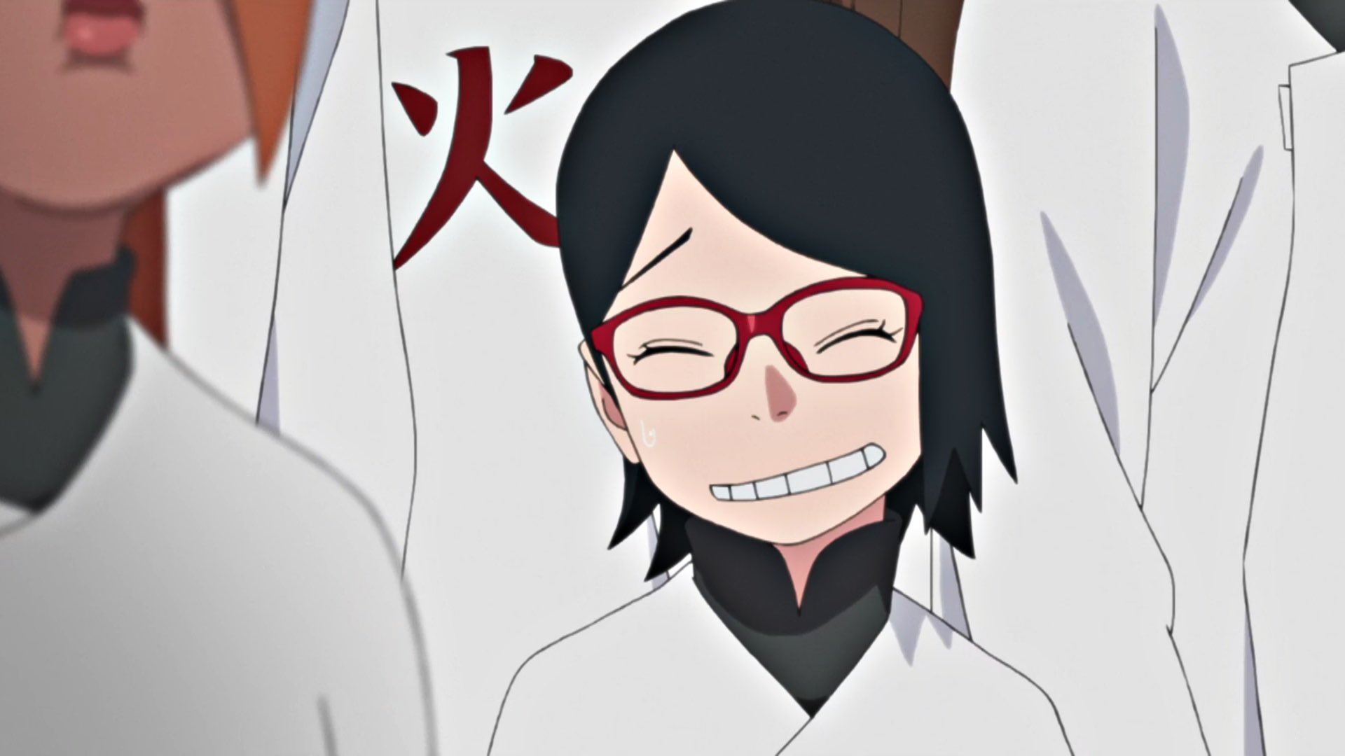 Sarada Uchiha, The day Naruto became Hokage