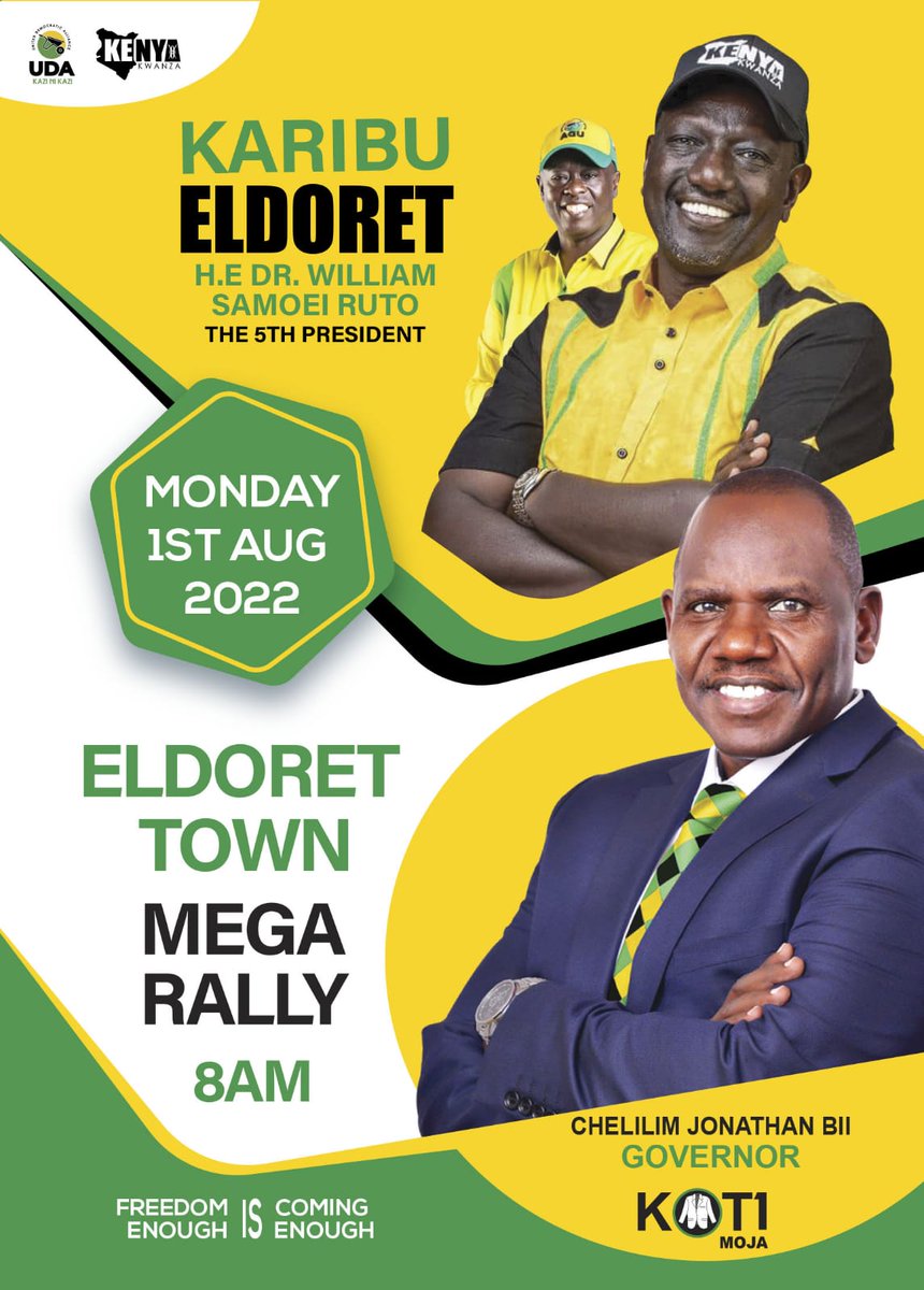Karibu Eldoret the fifth