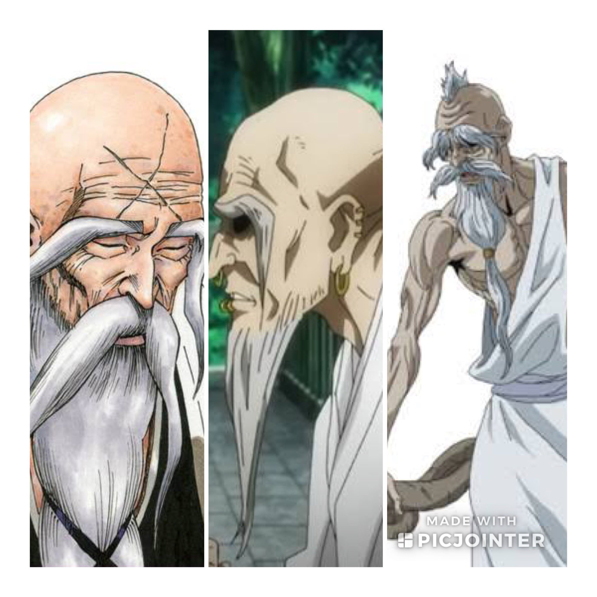 Twitter 上的 墨亭同好会 Bleach 山本元柳斎重國 呪術廻戦 楽巌寺嘉伸 終末のワルキューレ ゼウス T Co Y03xaxsqkb Twitter