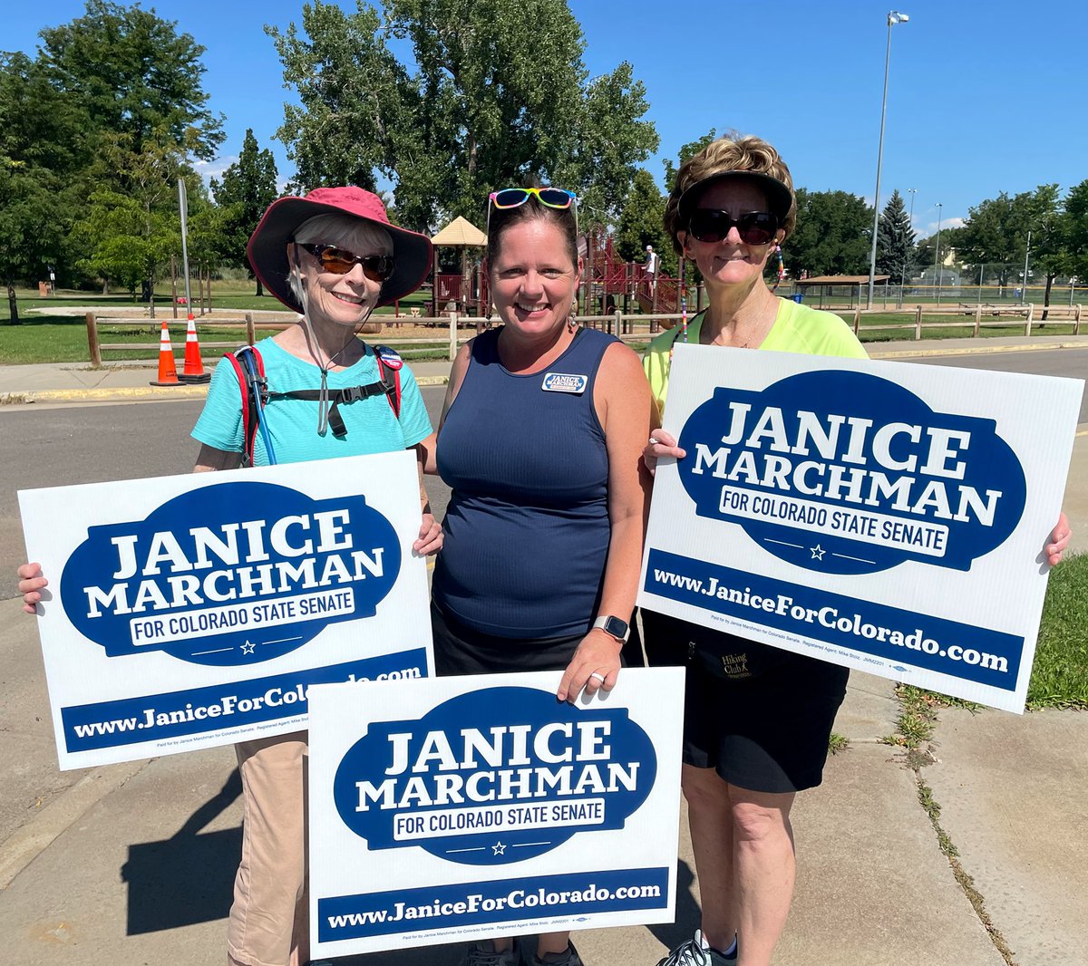 Bookdevotee's tweet image. Marched for @Janice_Marchman yesterday morning in the Larimer County Fair Parade in downtown Loveland! I’m proud to say she has my vote and encourage all who reside in SD 15 to vote for her as your representative for Colorado State Senator.