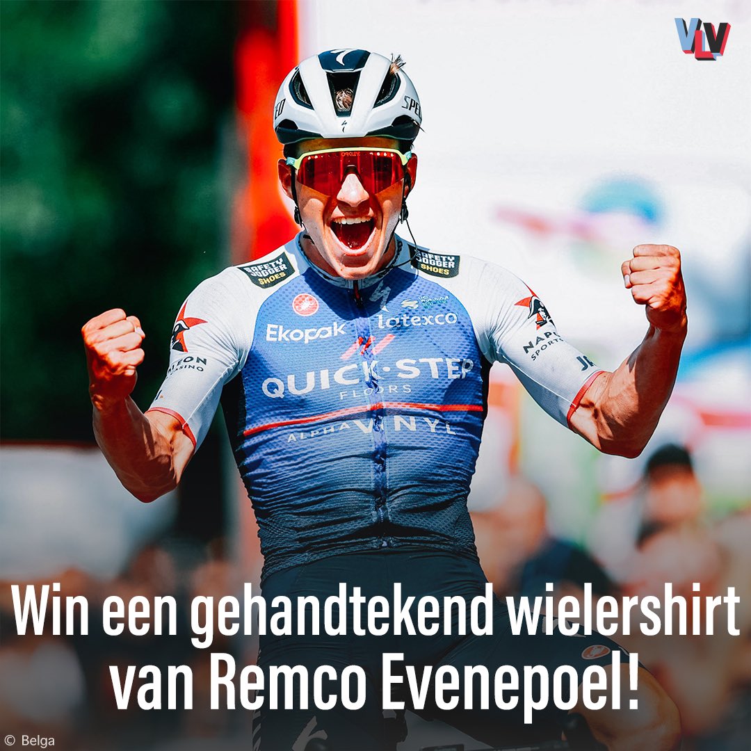 Vive le Vélo (@vivelevelo_be) on Twitter photo Wil jij het truitje van <a href="/EvenepoelRemco/">Remco Evenepoel</a> winnen? Sms dan voor 18h00 ‘Vive le Vélo’ naar 4342. Een sms kost 1 euro en gaat integraal naar Kom op Tegen Kanker. Veel succes! 💛 Wil jij het truitje van <a href="/EvenepoelRemco/">Remco Evenepoel</a> winnen? Sms dan voor 18h00 ‘Vive le Vélo’ naar 4342. Een sms kost 1 euro en gaat integraal naar Kom op Tegen Kanker. Veel succes! 💛