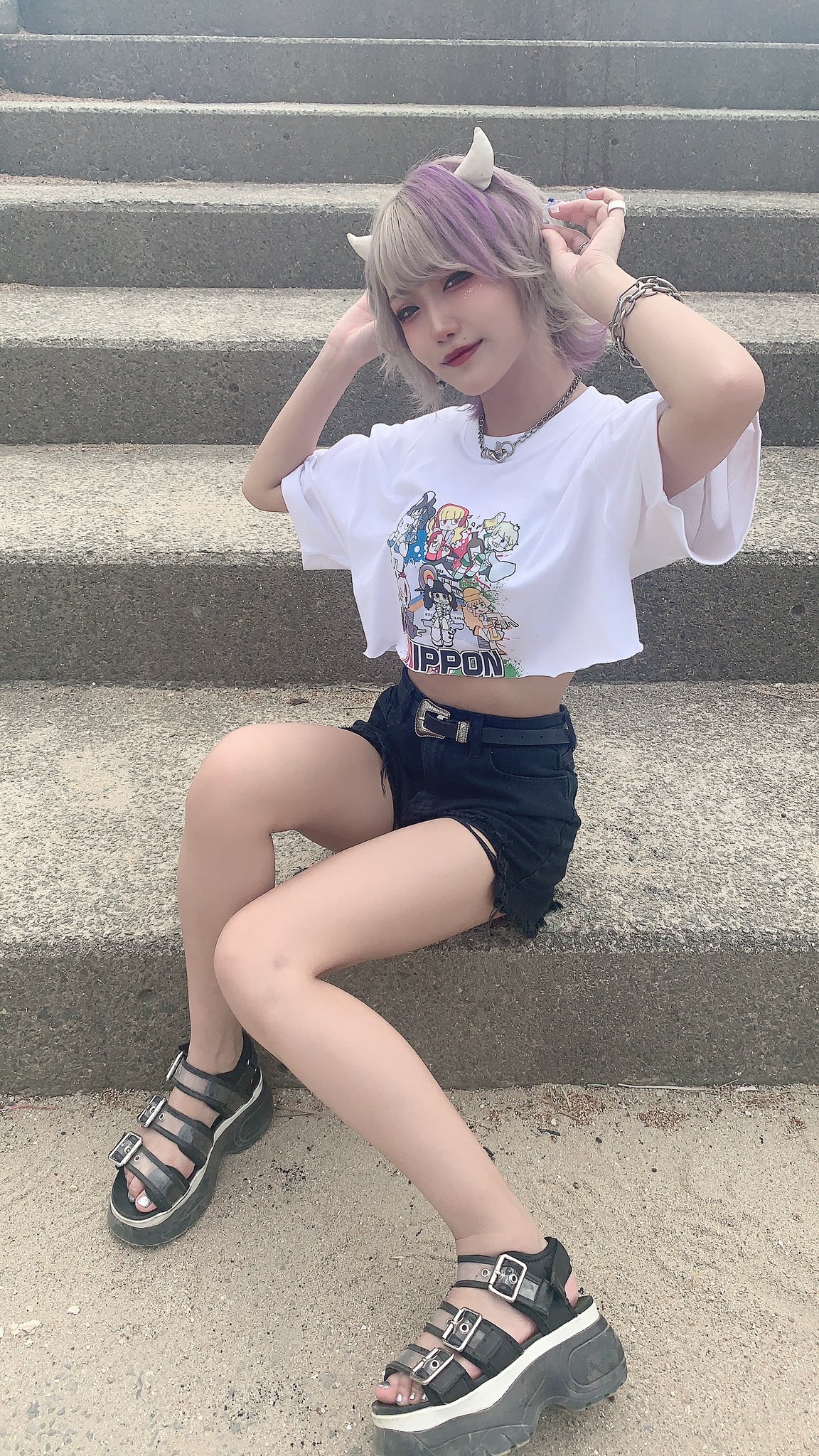 にっぽんワチャチャ アルバム2枚 ＆ 渡辺Lili 特典直筆サイン色紙