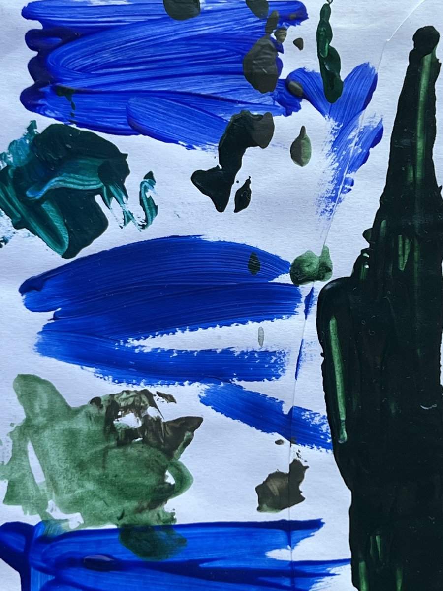 MarleneKernde's tweet image. Happy Sunday dear friends❣️#colortesting #reflexblue #ultramarin #phtalo #sapgreen