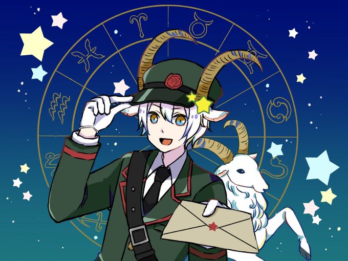 星座擬人化のtwitterイラスト検索結果