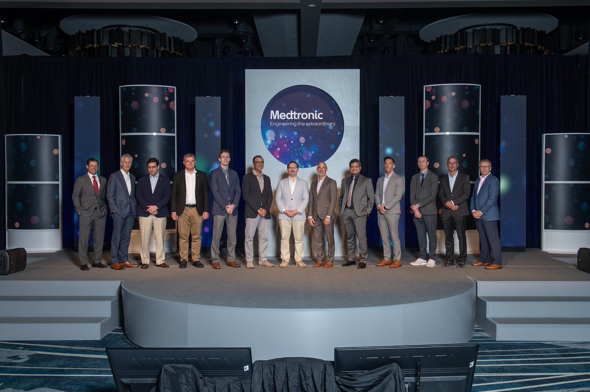 Amazing meeting this weekend at the @medtronic #Cranial Consortium w world class faculty. Completely inspired listening to the #innovation &amp; #technology being developed along side of the ecosystem Medtronic provides to improve the health of our patients. #Neurosurgery #MedTwitter