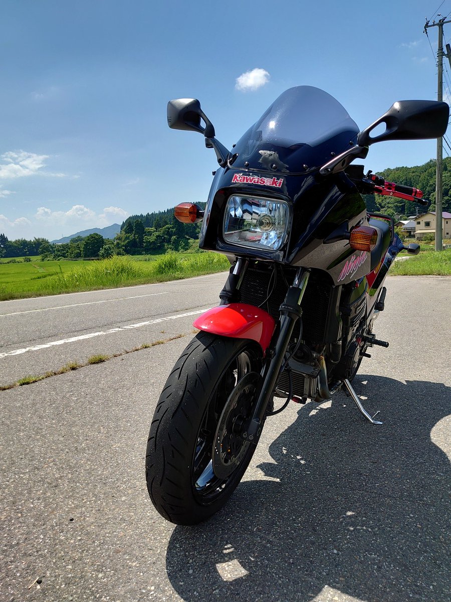 暑いけど、走るとサイコー