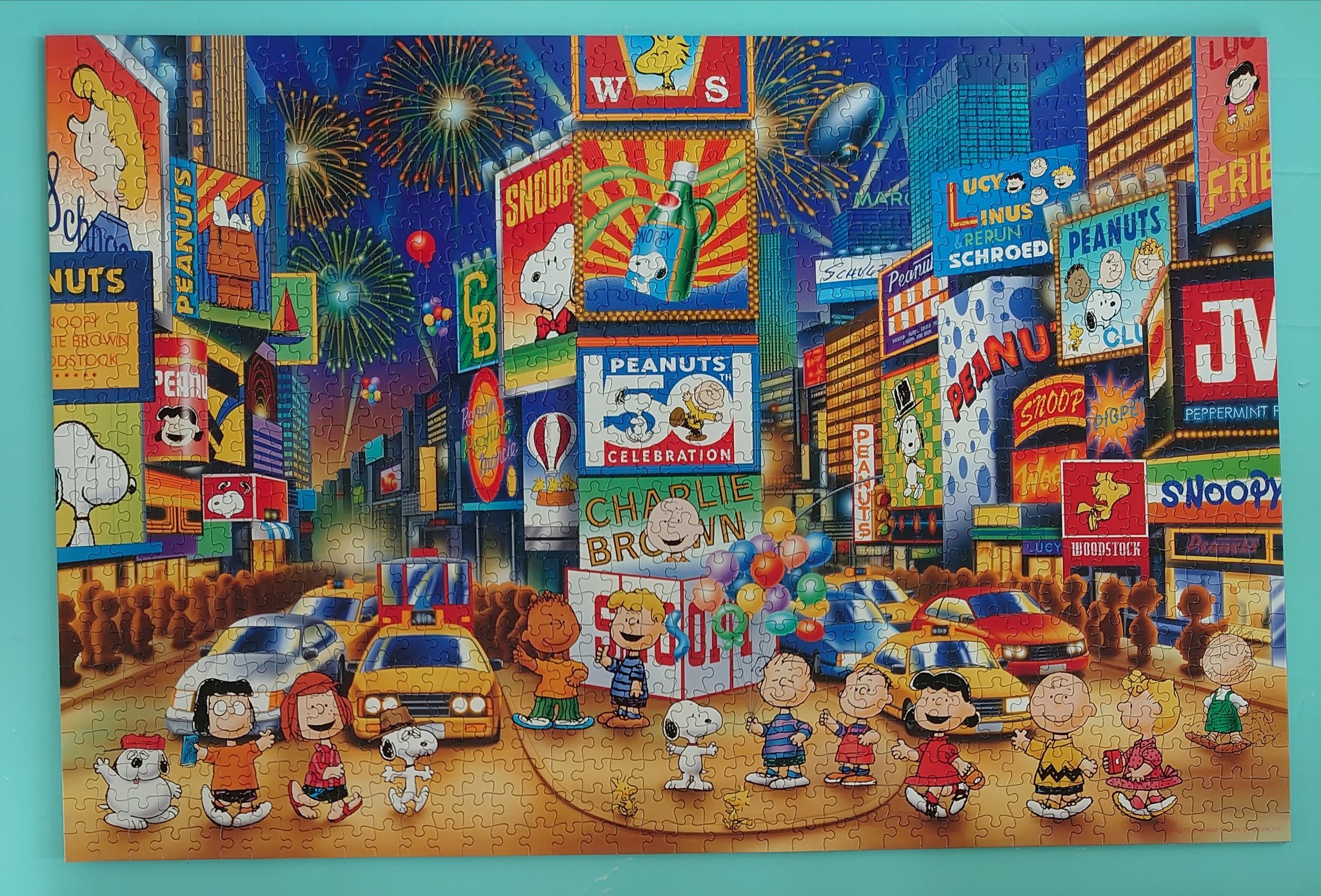 正規店 スヌーピー ジグソーパズル ピーナッツスクエア 1000ピース