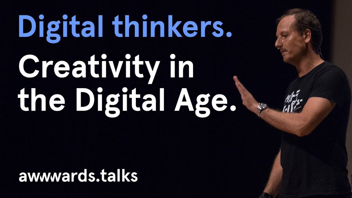 awwwards's tweet photo. 🇯🇵 Co-founder of Tokyo/ Singapore based agency @ultrasupernew, Marc Wesseling talks "Why Creativity is our Most Precious Commodity in the Digital Age" 

Watch here: https://t.co/LgVeKWwlIY #awwwardstalks https://t.co/ekAM6LuwCa
