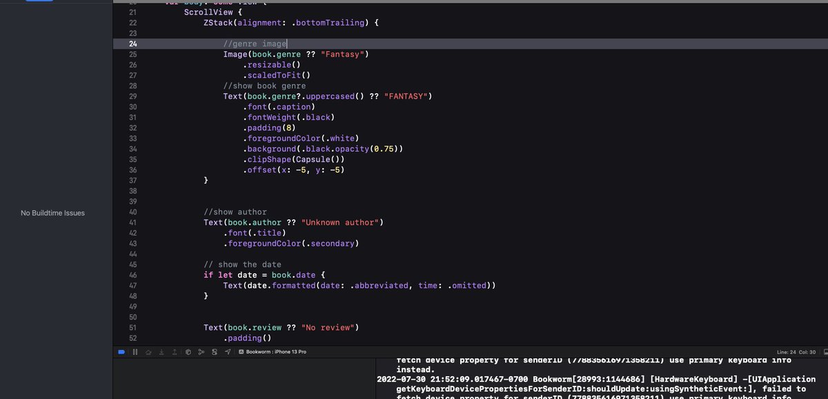 DeeJMayfield's tweet photo. Day Fifty-six of #100DaysOfSwiftUI completed!! Did a quiz review of what was covered in project 11, and completed 3 challenges to make simple, common sense upgrades to the UI. https://t.co/J6GiydYMS6