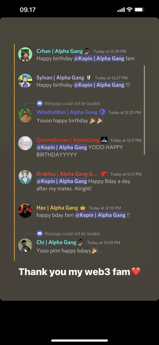 kristofferkepin's tweet photo. And special credit to my Web3 family @AlphaGangX for being the best and most supportive family in the bear
#StayOWsome @owangenft https://t.co/bi9EVFI0WZ