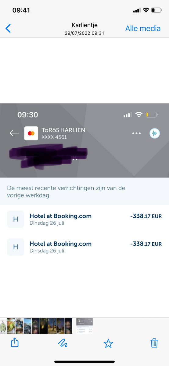 THanntje's tweet photo. @bookingcom Hello, double debit for my hotel in Malta. Please refund asap. Thank you. https://t.co/7Nai1V7Mys