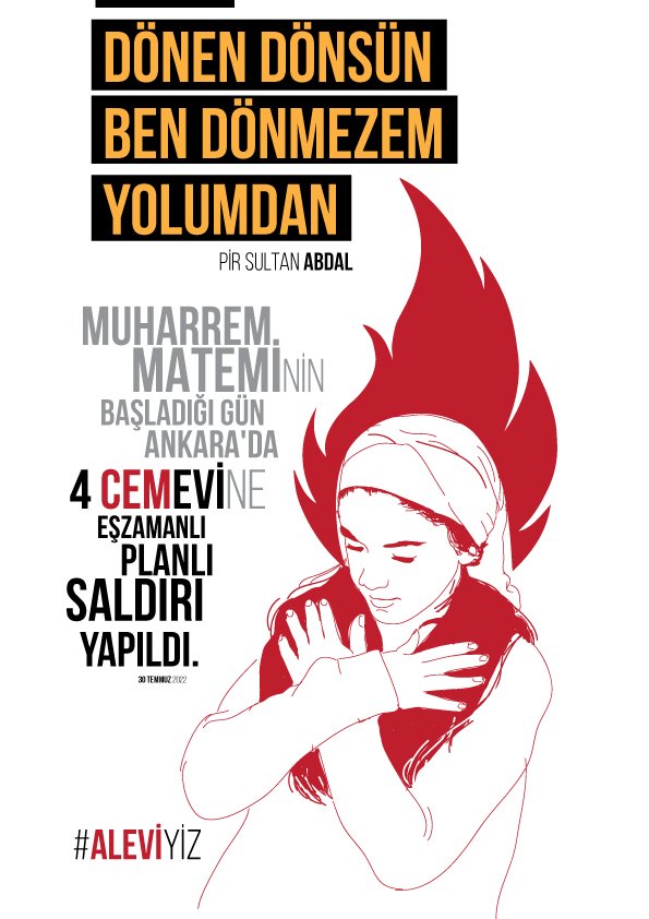 HEPİMİZ #aleviyiz
Ankara’da Alevi kurumlarına eş zamanlı saldırı
iznewsagency.com/ankarada-alevi…

#CorumKatliamı
#ÇorumuUnutma
#SivasıUnutmaUnutturma
#UnutMADIMAKlımda
#SivasİçinAdalet
#Sivaskatliamı
#33CanÖlümsüzdür
#Madımak
#TurgutÖker
#MalatyaKatliamı
#Aleviler
#AleviKadınlar
#2Temmuz