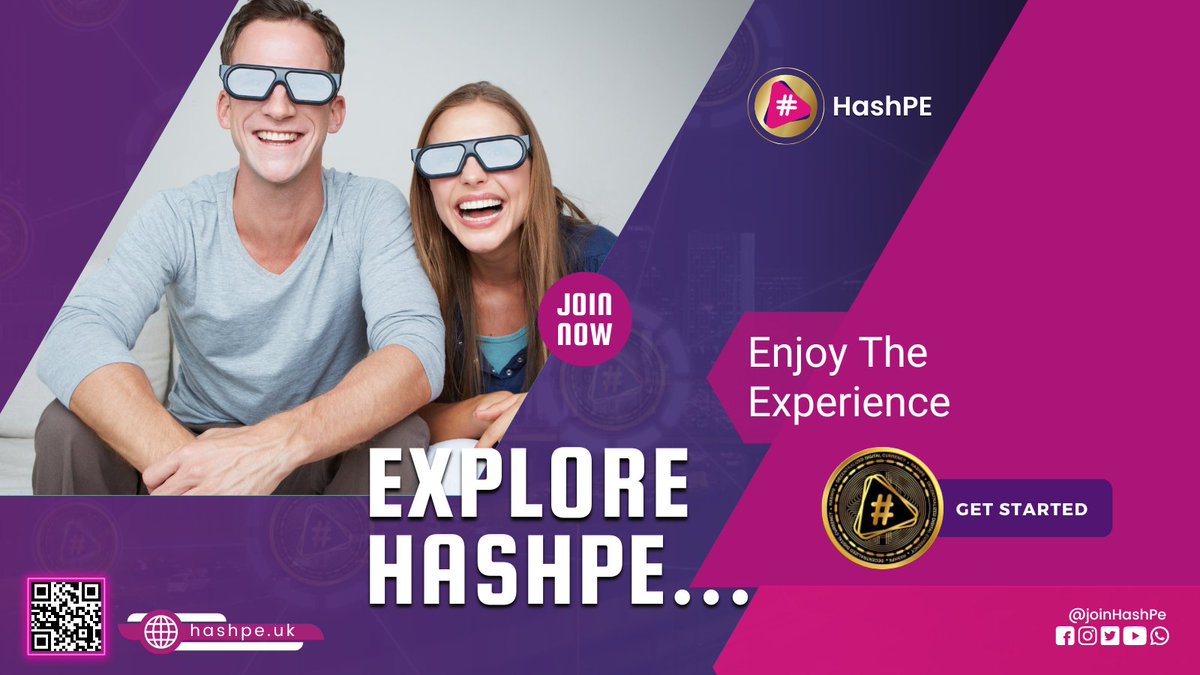 joinhashpe's tweet photo. EXPLORE HASHPE!
Enjoy the Experience

GET STARTED
For more pieces information
Visit: https://t.co/WTGynunHtd | https://t.co/lMPUnnleKd

#crypto #cryptocurrency #jackcasino #onlineshopping #OTT #hashpefun #watchmovies #gamingcoin #hashpe #joinhashpe #hplay #PlayAndEarn https://t.co/vSUybVON4D