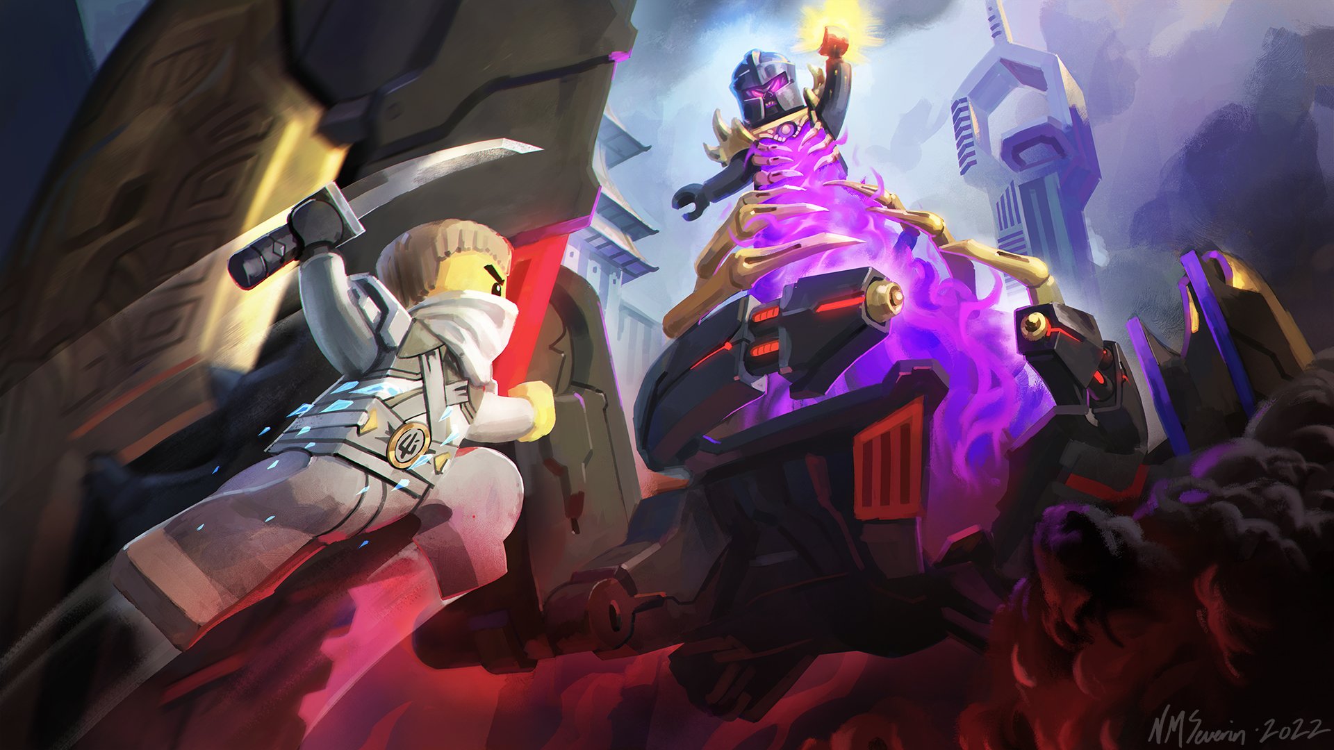 Ninjago overlord golden master hot sale