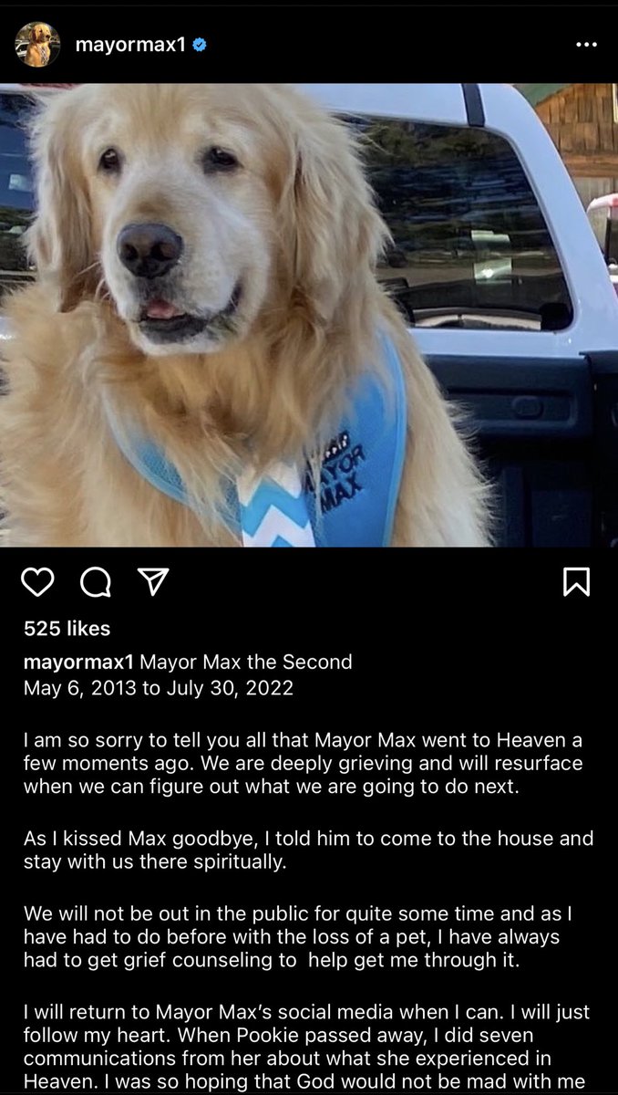 PplsCityCouncil's tweet photo. RIP MAYOR MAX https://t.co/F34kZbmtUY