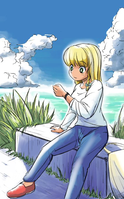 #今月描いた絵を晒そう
7月!
5月初めから描いてた漫画がようやく投稿できて肩の荷が下りました 