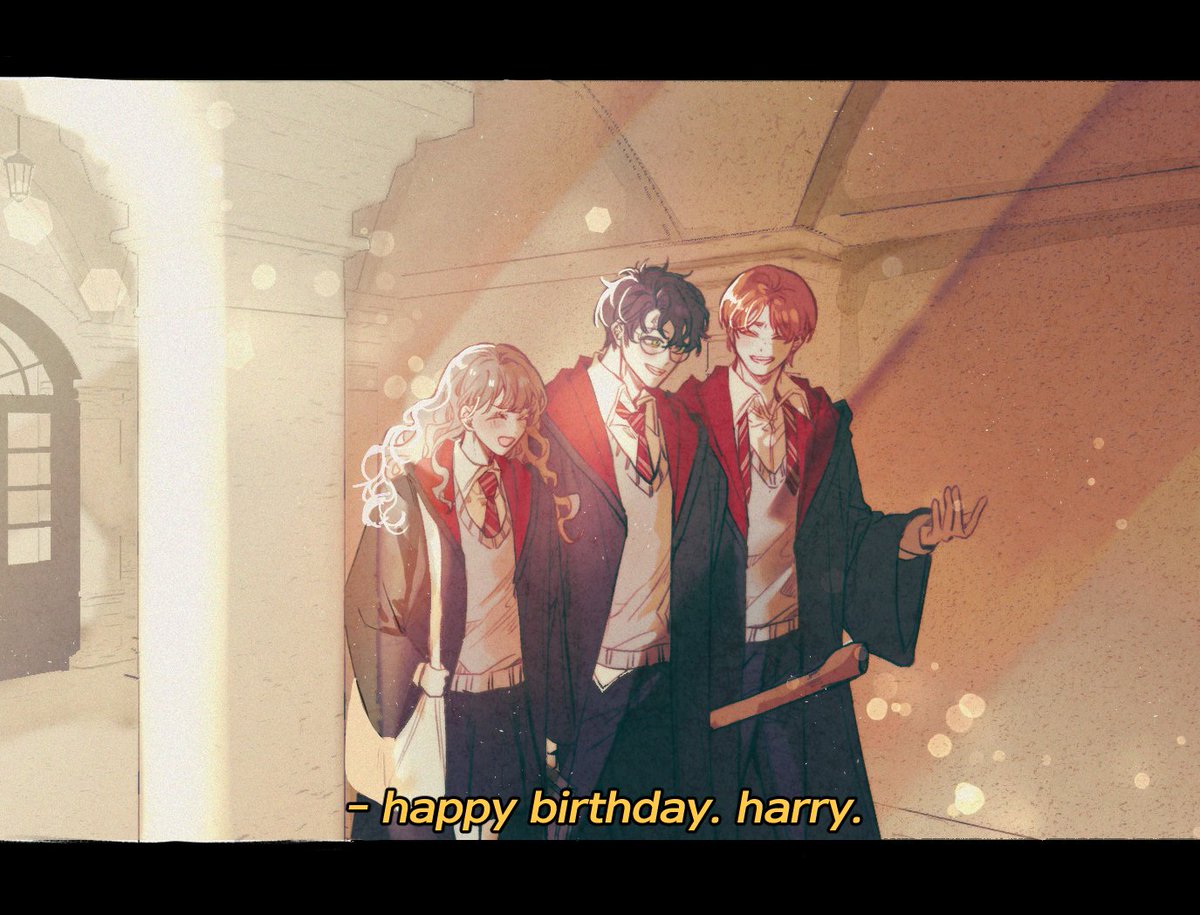 #HappyBirthdayHarryPotter
#7월에_태어난_마법의_주인공
해리 생일기념 마돌보면서 낙서라도 함...
해리 생일축하해⚡