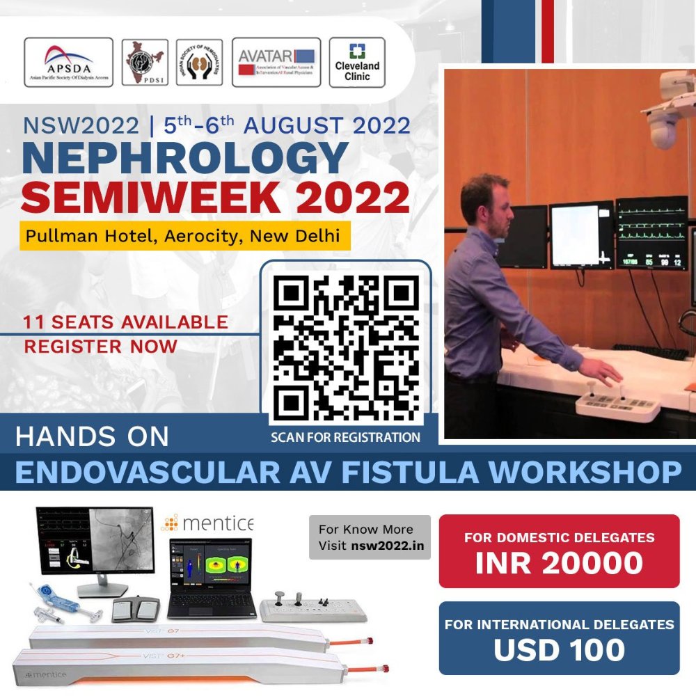 AVATAROrg's tweet photo. Nephrology SemiWeek (#NSW2022)
#AVATAR #APSDA #PDSI #ISHD
Book Your Seats Now
Register Here: https://t.co/2yDpK3encf
https://t.co/gPeJqZ1QOf https://t.co/unOwaUkdZI
