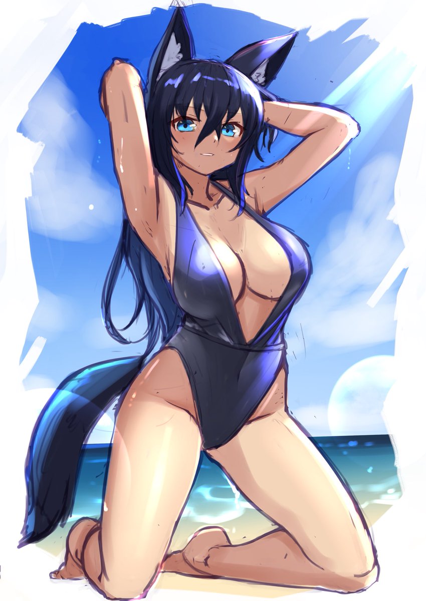 水着餡のラフよ〜! 