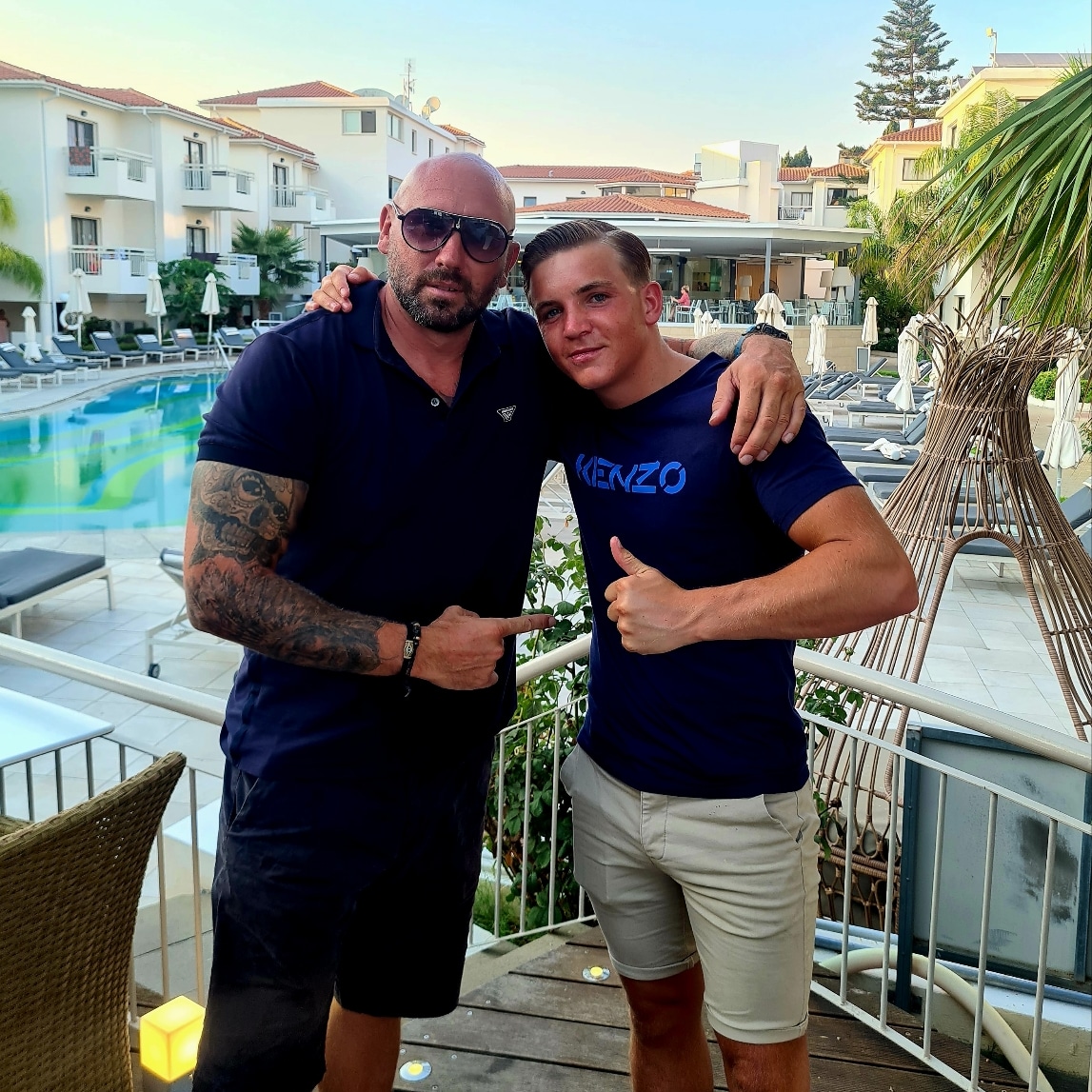 An evening of Boxing and Pepsi Max <a href="/ODennismccann/">Dennis McCann</a> #paphos #cyprus