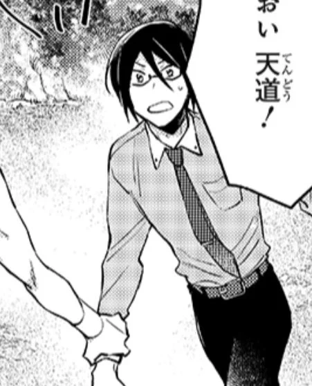 wow the character development. hes slowly taking it off bit by bit 