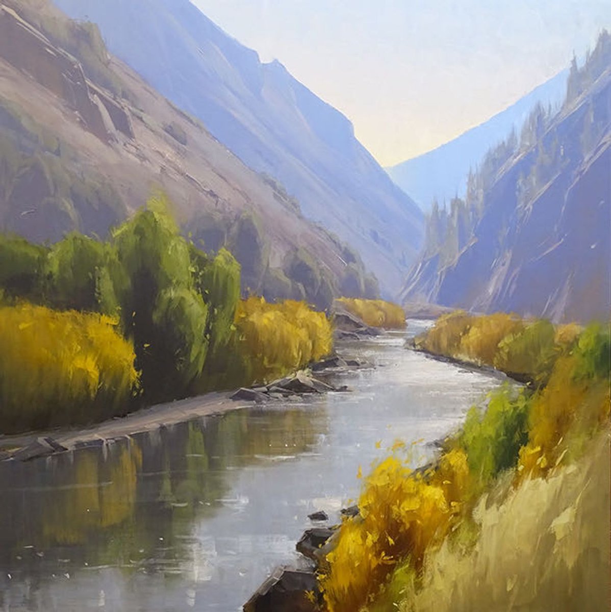 Stacey Peterson
“Autumn Arrives”, 36 x 36 inches

#Painting of the day #Coloradoartist #Denverartist #CherryCreekNorth￼