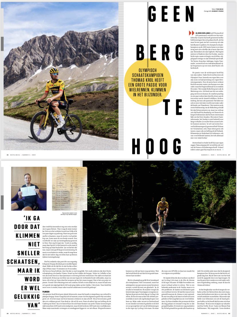 In de nieuwe <a href="/BicyclingNL/">Bicyclingnl</a>: <a href="/ThomasKrol/">Thomas Krol</a> over zijn fascinatie voor klimmen
