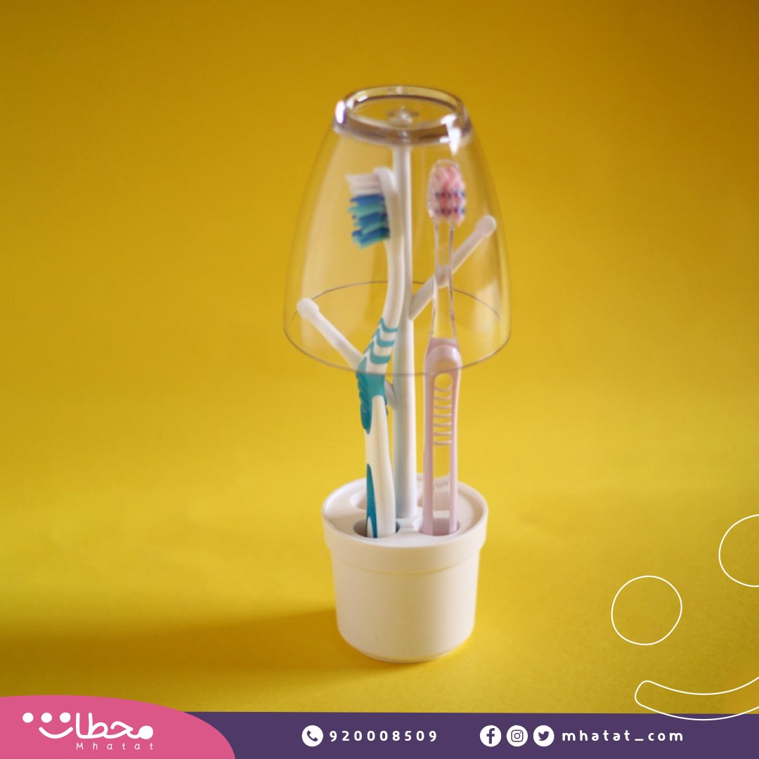 كاس حامل فرشاة أسنان من شركة آنيا للحمام ودورات المياه. بلون أبيض وكأس رمادي شفاف 🦷💦
بـ 20.70 ريال

تجدونه في: محطة الحمام > مستلزمات حمام > حامل أدوات حمام رمادي
ow.ly/1Mix50CZIju