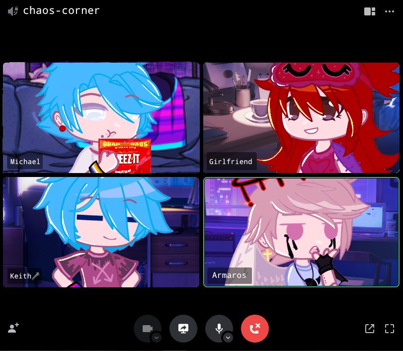 🍁 Krystal! 🍁 on X: I made this Gacha Club edit of the BB mod gang in a  Discord video call, because why not! I think they'd have lots of kareoke  nights