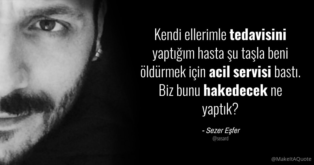 #DrEşferYalnızDeğildir