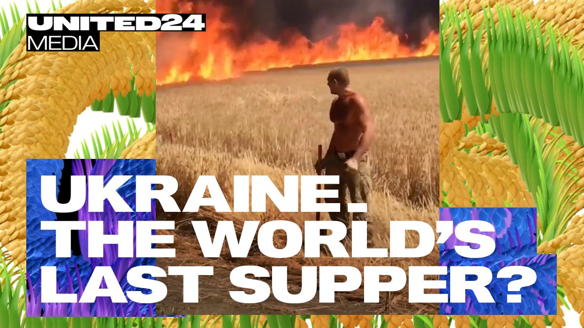 Ukrainian harvest this year is under the threat to be twice less. Our main goal — to prevent global food crisis caused by Russian invasion. Still grains find a way to be delivered alternatively. Watch a new episode of <a href="/United24media/">UNITED24 Media</a> «Yep, this is Ukraine»: youtu.be/_l8vdraBZUI