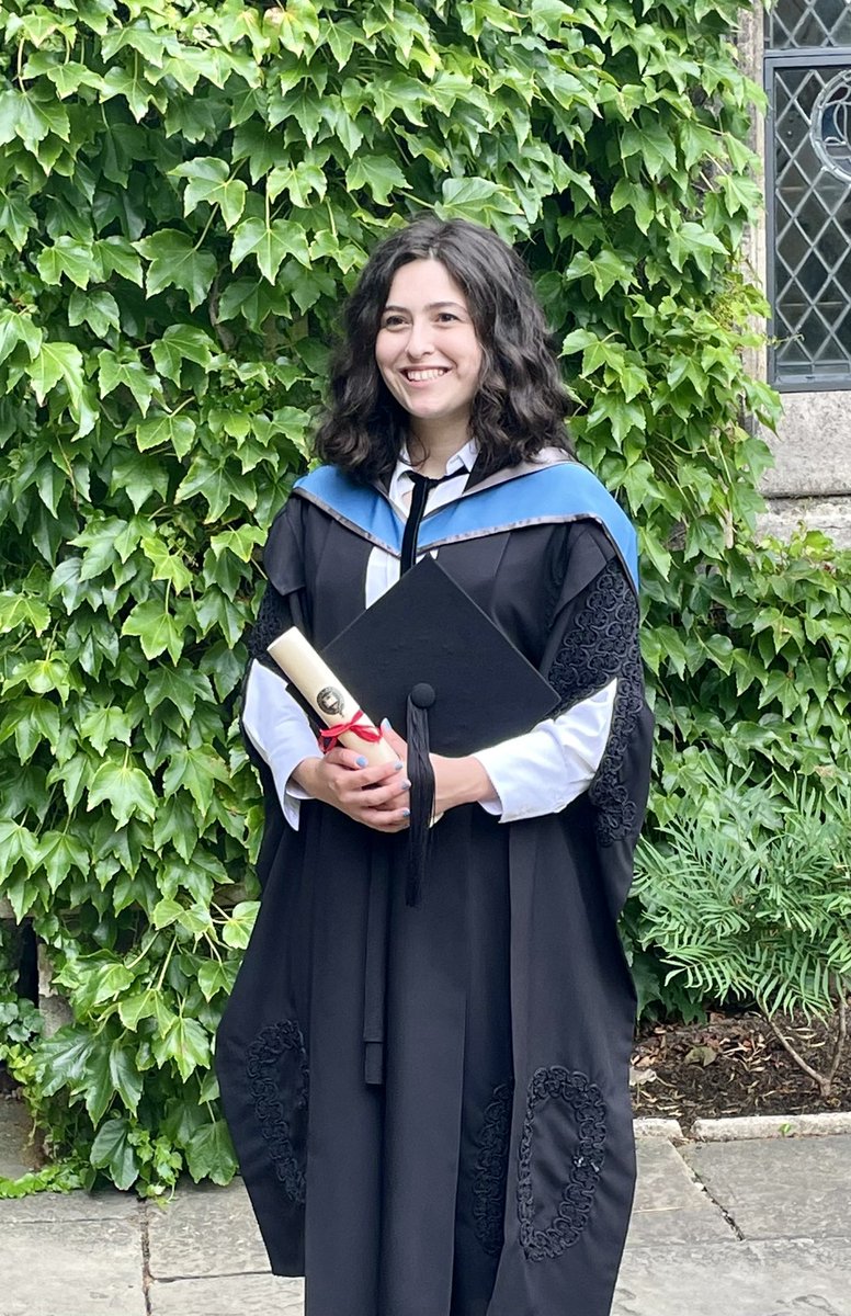 Proud of our Oxford graduate, <a href="/Maya_Ungar/">Maya Ungar</a>
