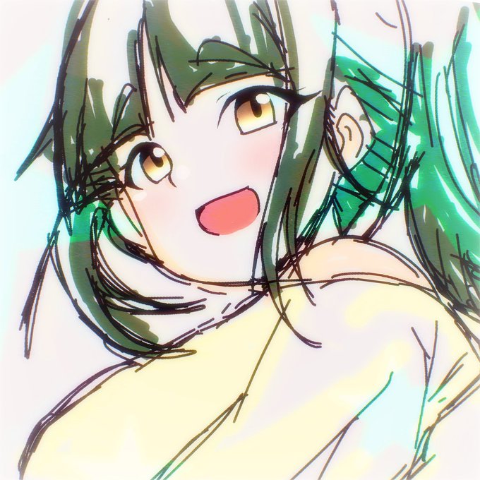 お絵かきの休憩にお絵かきをする為の藤居朋 