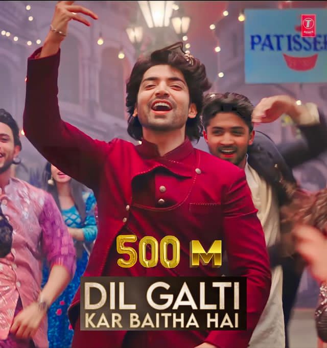 Congratulations 🎉🎉😍👏 
500M views #DilGaltiKarBaithaHai Keep Going 💃💃 #GurmeetChoudhary #Jubinnautiyal #song 
#WeWantGurmeetJubin 
@gurruchoudhary @JubinNautiyal