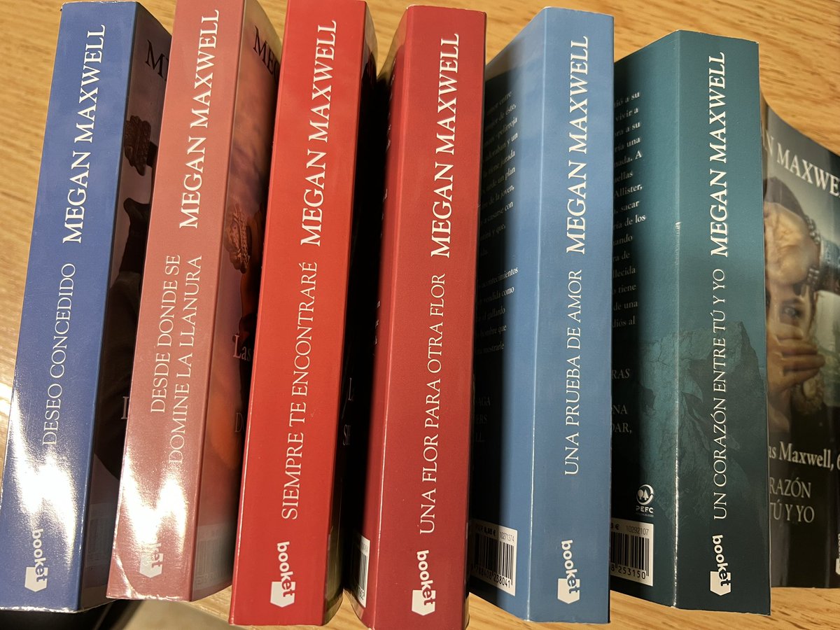 mballesp's tweet image. Impresionante mes de julio guerreras!!! A por otra saga!!! @MeganMaxwell @guerrerasmaxwel