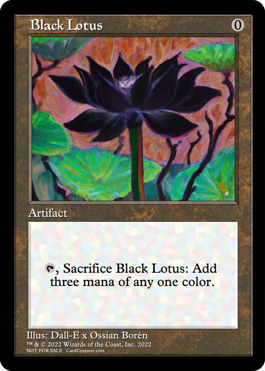 ossianboren's tweet photo. @glassbottommeg i’ve been messing about doing magic cards. it really is incredible https://t.co/gO2IkYNsgm