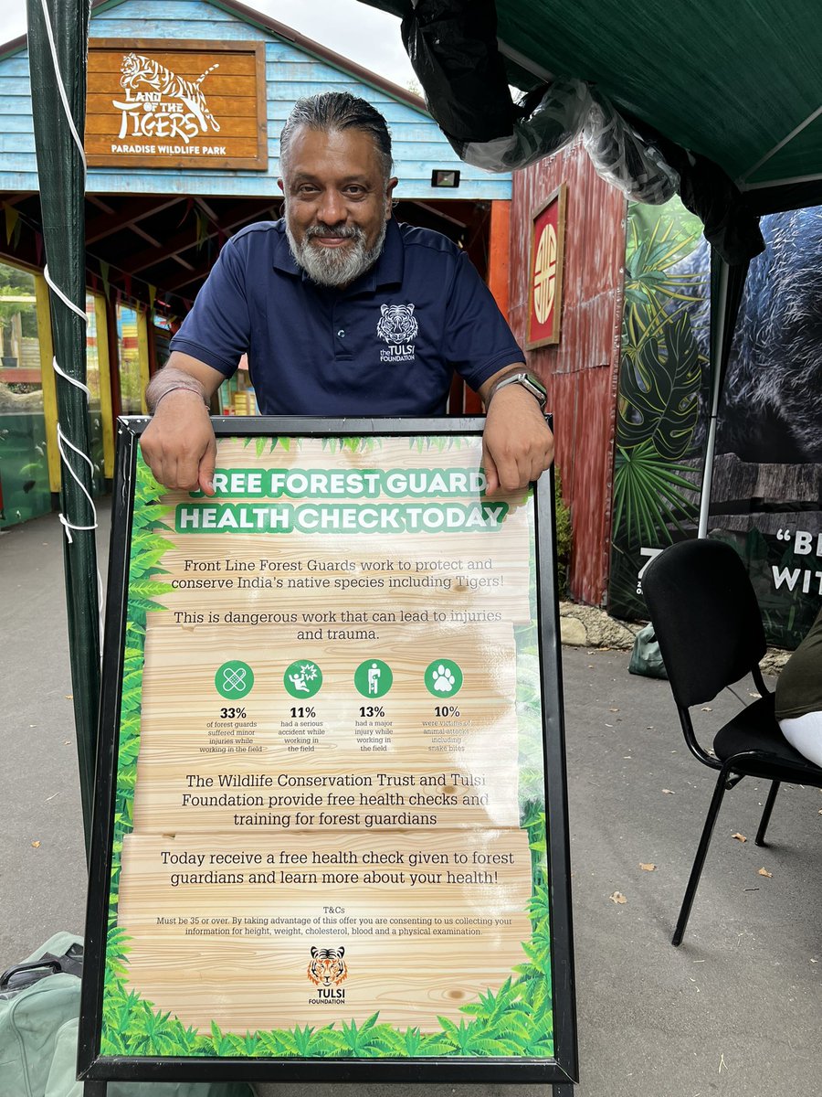 Tulsi Foundation (@tulsif) on Twitter photo It's world ranger day today and we are back @ParadiseWLPark to continue our weekend of free health checks for staff and visitors. We are committed to protecting those on the front line <a href="/WCT_India/">Wildlife Conservation Trust (India)</a> It's world ranger day today and we are back @ParadiseWLPark to continue our weekend of free health checks for staff and visitors. We are committed to protecting those on the front line <a href="/WCT_India/">Wildlife Conservation Trust (India)</a>
