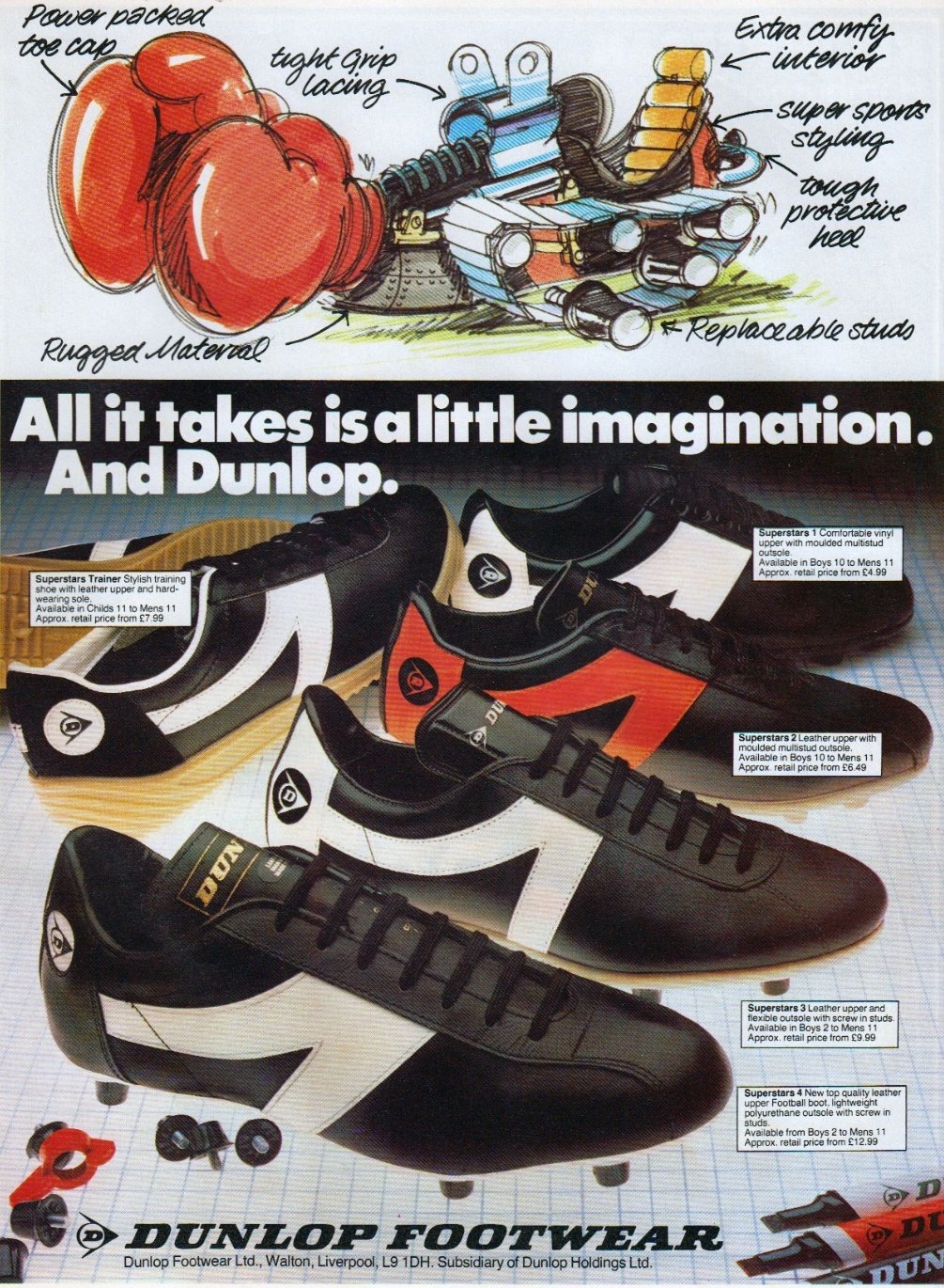 Dunlop football boots best sale