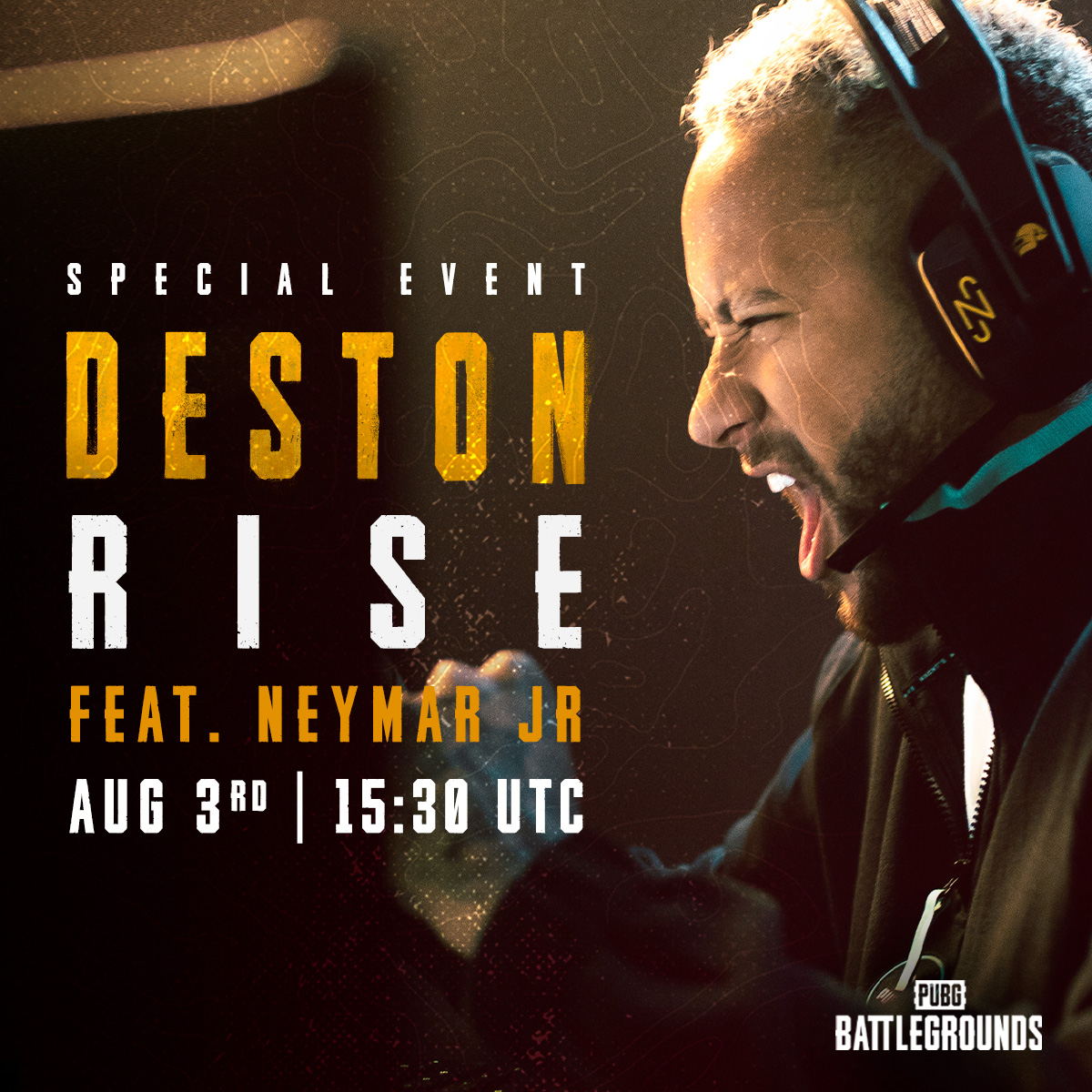 Only 3 days left to go until the Deston Rise w/ Neymar Jr.!

To mark the occasion, we are giving away a soccer ball signed by <a href="/neymarjr/">Neymar Jr</a> ⚽

To enter:
✅ Follow us
🔁 Retweet this post

⏰ Until August 3rd 2022, 17:00 pm CEST
T&amp;Cs: bit.ly/DestonRiseTW
