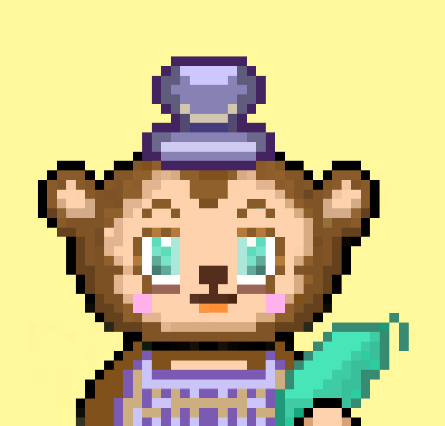 pixelmonkeyNFT's tweet image. Cute baby monkey