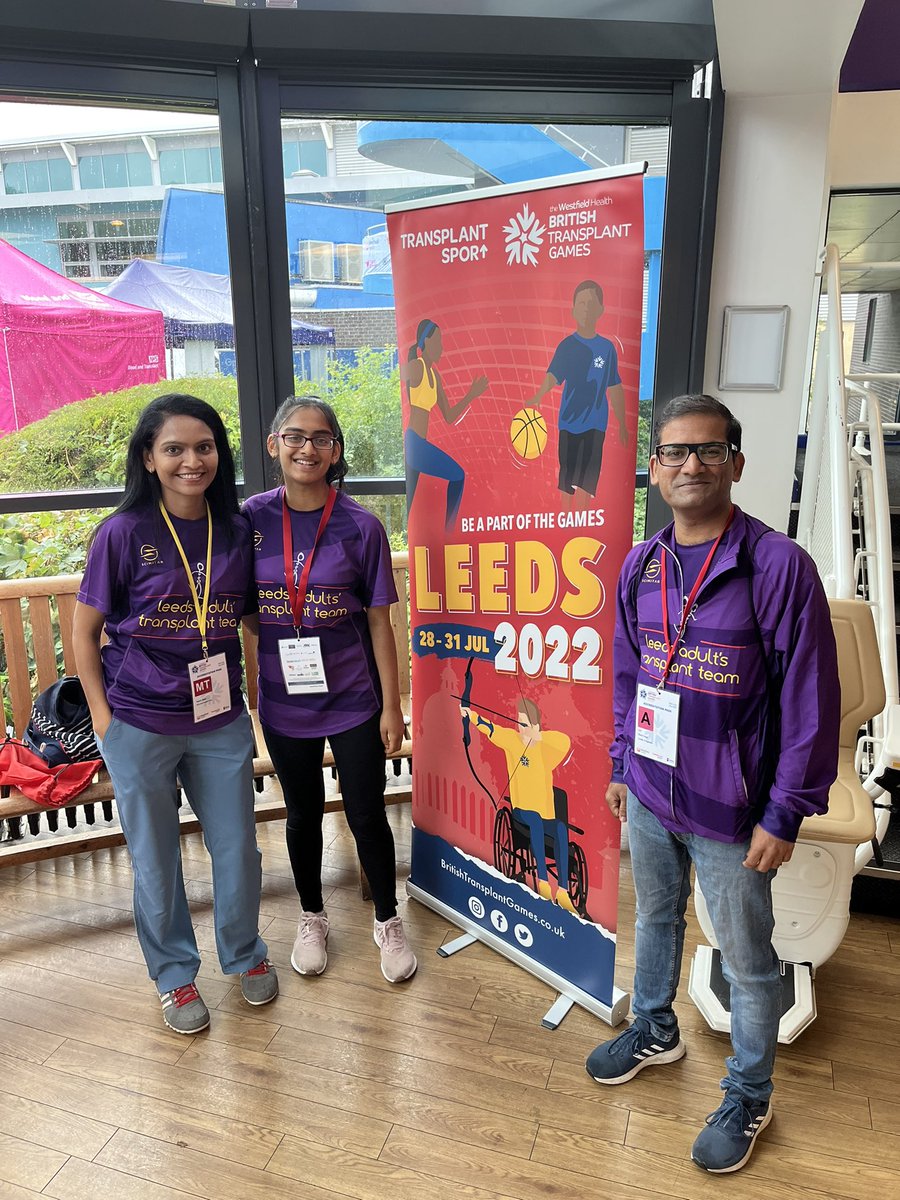 Passion continue and now joining family @SunilDaga23 @52Sneha as part of Medical team BTG2022 games @WHBTG @LeedsHospitals @TransplantSport @WTGF_Games @LTHTKidneys @BeAHeroYorks @DonorFamilyNetw @FionaCLoud @crustsaville @MahmudNawaz