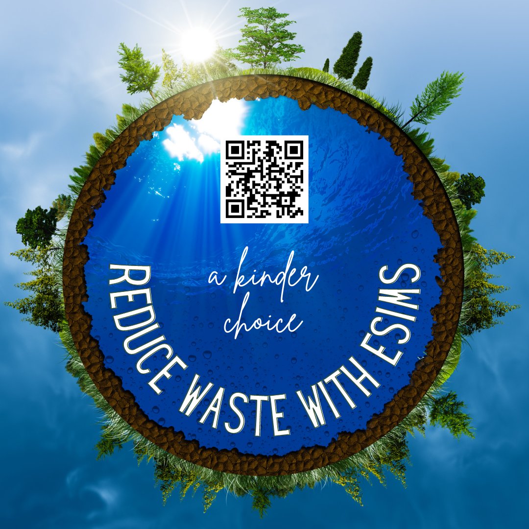 Comms_Connect's tweet photo. eSIMs help the environment by reducing the need for physical resources. This cuts down on harmful waste and saves companies money on labour, materials and production time. Go green with eSIMs, call @Comms_Connect on 020 8457 2470. #gogreen #eSIMs #mobilephones #commsconnect https://t.co/UMSWmyOemT