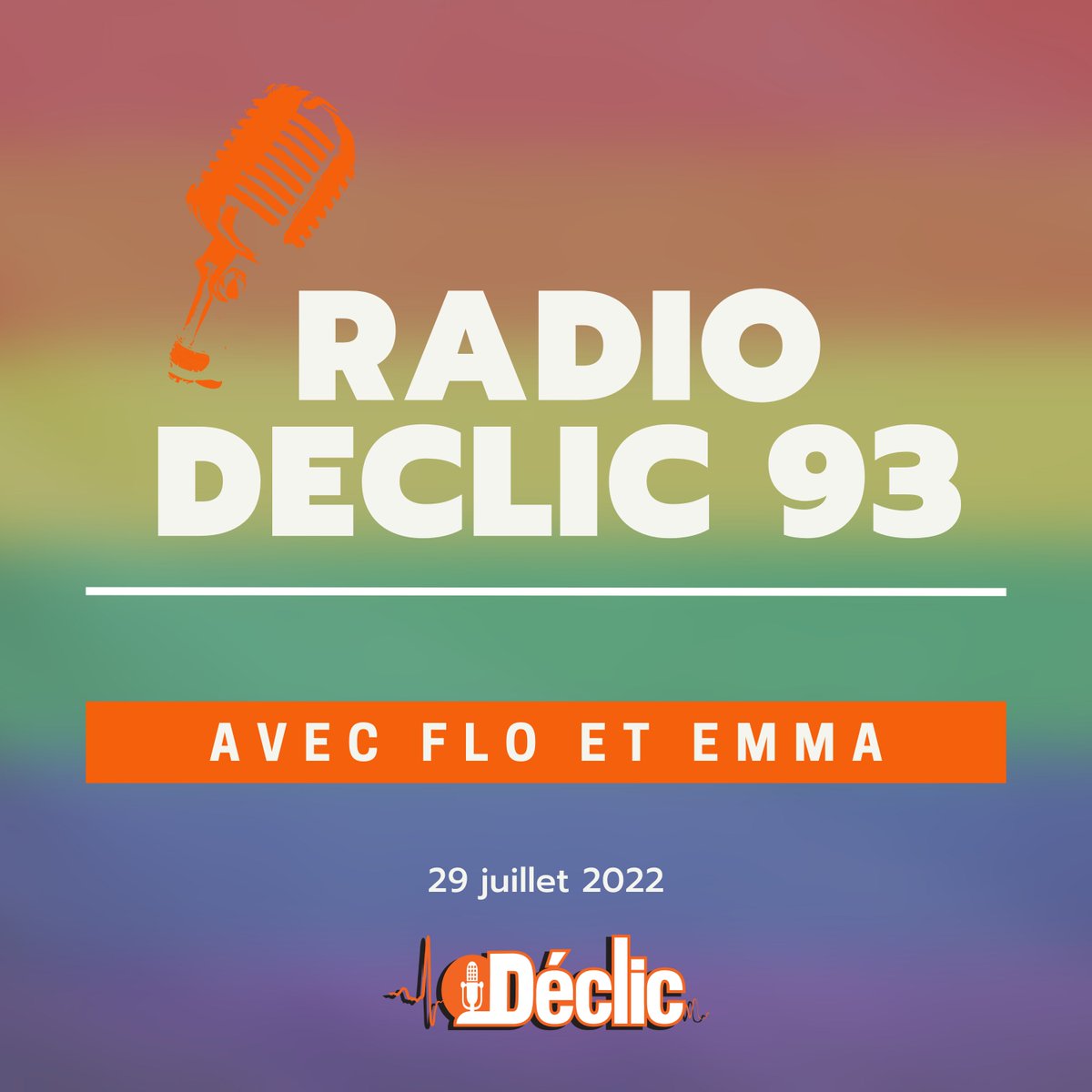 radiodeclic's tweet photo. 🎙️Dernière émission avant les vacances d'été disponible sur FPP 106.3FM à 18h et sur notre site podcast https://t.co/SZGuxrKnx9 😎
Pour finir la saison en beauté, Radio Déclic 93 vous propose deux reportages passionnants avec Flo et Emma
#pridedesbanlieues #paris2024 #podcast https://t.co/0ktuH4kGWu
