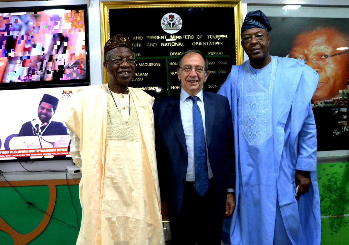 PRESS RELEASE

Nigeria, Spain To Organize Music Festival For Young Musicians

#Thread 👇 https://t.co...